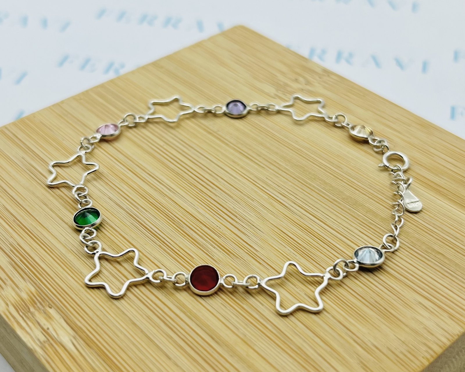 Pulsera Estrella Colores - 19 cm