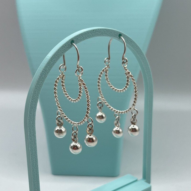 Imagen de Aros Esfera Triple - 5 cm