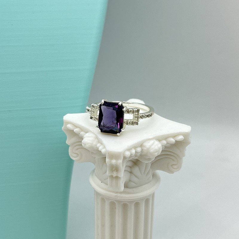 Imagen de Anillo Dolce Con Cristal Morado