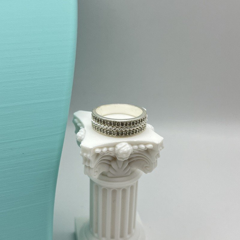 Anillo Compromiso Real Con Circones