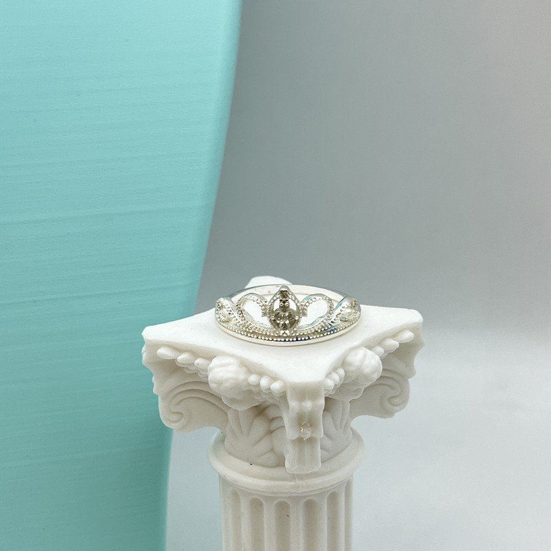 Anillo Corona Con Circones