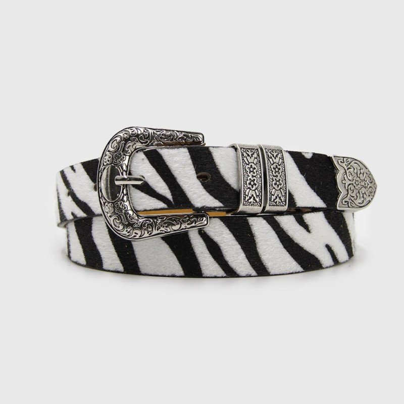 Imagen de Cinturón Estampado Cebra