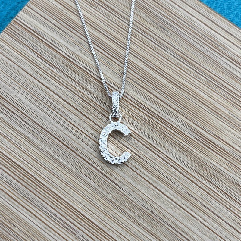 Imagen de Conjunto Cadena Veneciana Con Letra C