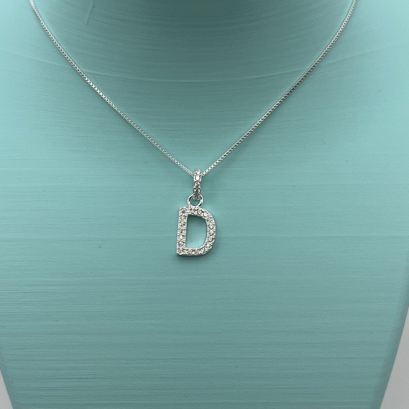 Imagen de Conjunto Letra D Con Circón