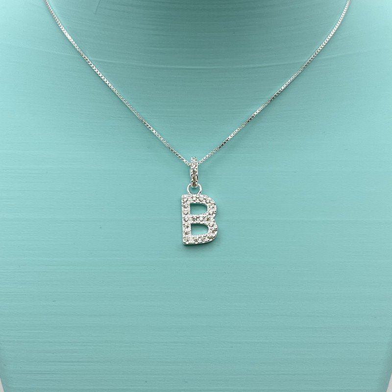 Imagen de Conjunto Letra B Con Circón