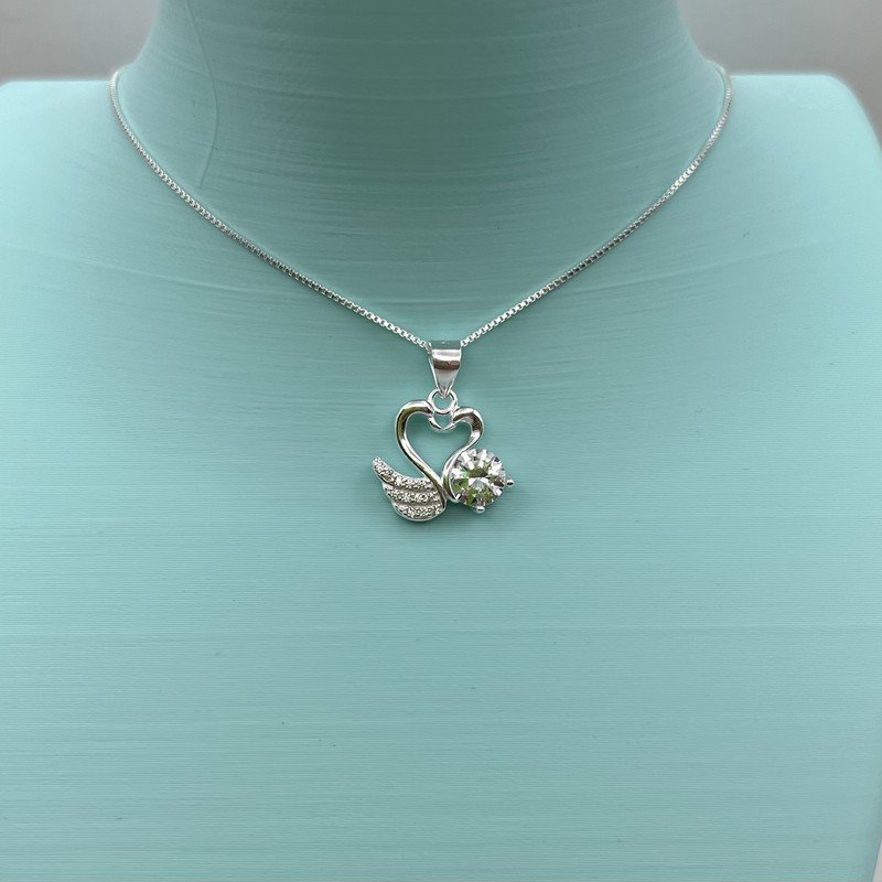 Imagen de Conjunto Pareja De Cisnes Con Circones