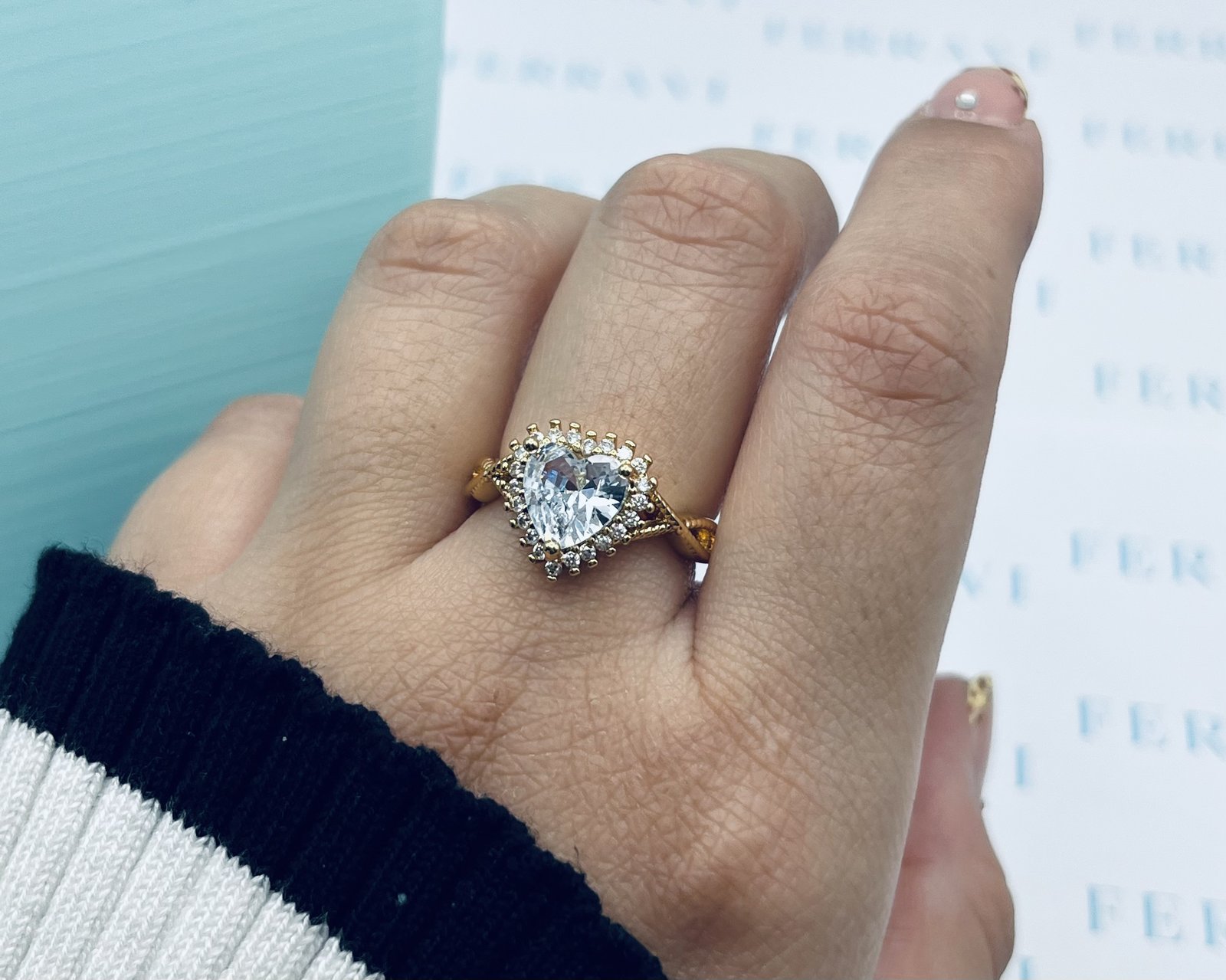 Imagen adicional 1 de Anillo Fuego Cristal