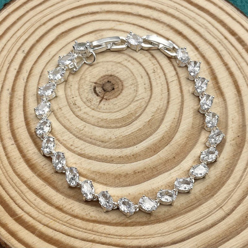 Pulsera Glow Con Circones Ovalados